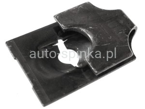 16044 Blaszka J 26x16 na wkręt 5,5 uniwersalna czarna