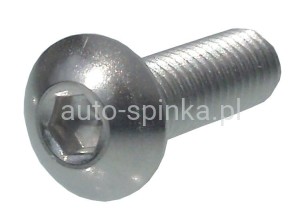 C70532 ŚRUBA M5 (0,8) x 16 IMBUS NIERDZEWNA KULISTA
