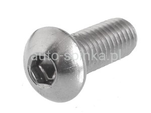 C70536 ŚRUBA M8 (1,25) x 20 IMBUS NIERDZEWNA KULISTA