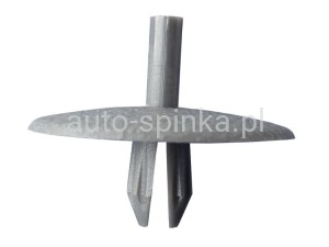 B22173 Kołek 7 x 11,6 tapicerki podsufitki Chrysler Plymouth Dodge Caravan popielaty OH452KD5