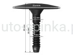 C70644 Wkręt 4 x 23 torx plastik osłon progu BMW 07147296886 7147296886