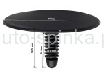 C70669 Spinka 6 x 24 wyciszenia maski izolacje Ford Dodge czarny N803387S300 N803387-S300 N803387 06505302AA 6505302AA