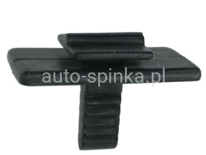 C60333 Spinka 5,7 x 12 słupka Ford CMAX Focus Galaxy Mondeo Transit czarny 1020193 W704258S300 1 020 193 -W704258-S300 6877869