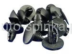 ASC1550 Kołek 8 tapicerki osłon nadkola Citroen Opel Peugeot Renault Fiat VW Porsche 856553 8565.53 1622749580 16 227 495 80 1609267280 3636996 51834606 9648975680 9807218280 WHT004750 WHT-004-750 PAF-004-750 2116515 W719006S300 2035959 W719006SS3YYW