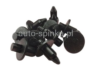 ASC0564 Kołek 7 x 8,5 tapicerki podszybia nadkola progu Hyundai Kia Mitsubishi Subaru Suzuki Toyota GM USA 86155-22000 8615522000 MR975477HC MB475404 MB476821 09409-07308 09409073085PK 0940907308P4Z 09409073085EE 91017PA270 90467-07041 96057846  (1)