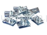 ASH2305 Blaszka M6 25x17 kolor srebrny 51127070202 7703046034 7731367 N90168602 694383 041000001R A 0039941745 A0039941745