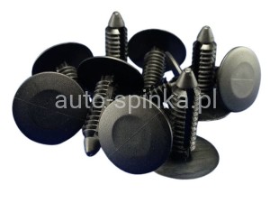 ASC0528 Spinka 6,3 x 27,5 nadkola zderzaka tapicerki Chrysler GM USA FORD VW Passat czarny 06501916 6501916 K06501916 22547243 11610086 -W706635-SSW W706635-SSW W709167SSZUAM -W709167-SSZ-UAM 3C0863559 (1)