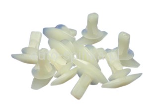 ASC0607 Spinka 5 x 8,5 uszczelki drzwi maski Ford Mazda Mitsubishi Toyota Hyundai Kia biała E7GZ-6120586-B E7GZ6120586B G03158762 G031-58-762 MR157772 6786789103 67867-89103 67868-89101 6786889101 67867-28030 6786728030 864382B000 86438 2B000 (1)