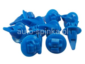 ASC0689 Spinka 10x18 listwy bocznej błotnik Toyota RAV 4 Land Cruiser Hilux 4 Runner niebieski 90904-67036 9090467036 75495-35010 7549535010 75395-35070 7539535070 (1)