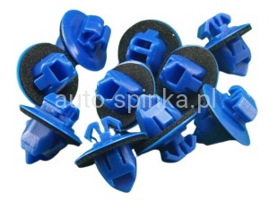 ASC0227 Spinka 9 x 10 listwy drzwi błotnika klapy Toyota RAV4 Land Cruiser Hilux 4 Runner niebieski 75495-35010 7549535010 75396-35020 7539635020