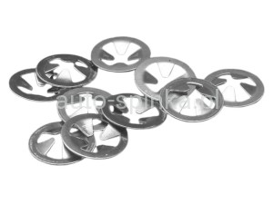 ASH2299 Blaszka 3 zaciskowa śr 2,7 x 12 logo rejestracji MAZDA UNIWERSALNA 995783000 9957-83-000 9YB320301 9YB3-20-301 USE9YB320301