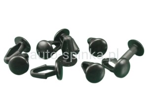 ASC4168 Spinka 4 x 10 uszczelki ślizgi zderzaka TOYOTA LEXUS 90467-04032 9046704032 90467-06015-C0 9046706015C0