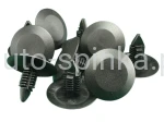 ASC0037 Spinka 7x19 tapicerski VW Chrysler Seat Skoda Audi czarny 06003349 06003423 6003423 6032363 N989022 N-385661-S N385661S N385661 S N385661 385661S (1)