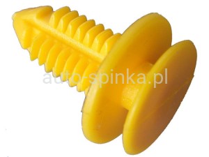 11027 Spinka 8 x 16,5 tapicerki drzwi Fiat Tempra Tipo żółty 7658893