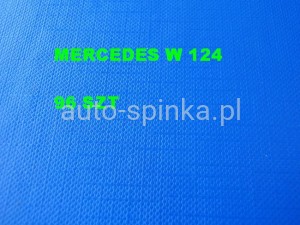 Mercedes W124 zestaw spinek mocujących listwę szeroką na cały samochód