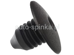 10903 Spinka 10,5 x 16,5 x 23 listwy progu wewn. wykładziny bagażnika VW Golf 3 Polo T4 Vento czarna 1H0867199