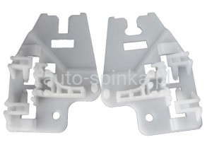 C60718 Ślizgi plastiki kompl. naprawczy podnośnika szyb przednich P i L BMW 3 E46