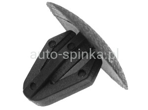 B22099 Spinka 7 x 13 tapicerki Toyota Yaris czarny 9046710091 90467-10091