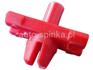 12613 Spinka listwy progu VW Golf 1 Polo Passat Corrado Audi B2 C2 czerwona 803853139C 803 853 139 C