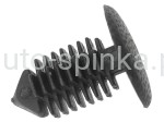 10495 Spinka 7 x 16 tapicerki drzwi tył bagażnik Opel Citroen Peugeot czarna 2346824 90283614 23 46 824 896481 8964.81 8964 81896457 8964.57