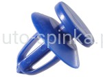 C60709 Spinka 8x13 tapicerki Opel SAAB niebieska 12 7231991 72 31 991 13252118